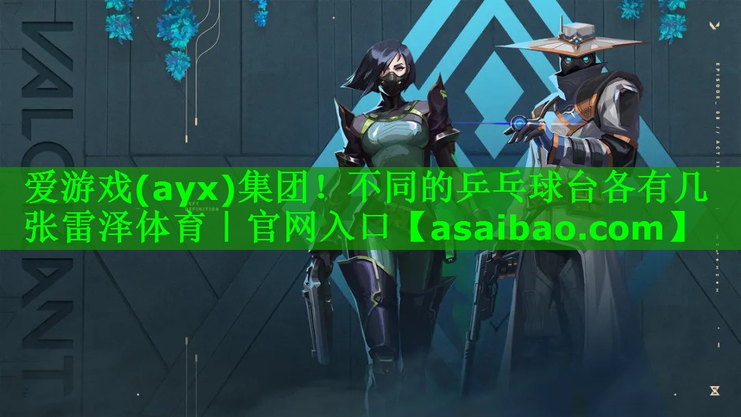 爱游戏(ayx)集团！不同的乒乓球台各有几张雷泽体育｜官网入口